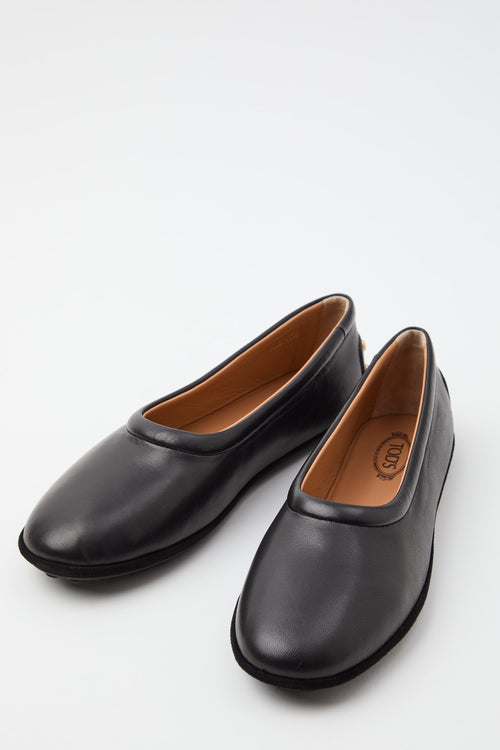 Tod's Mocassino Nero Donna - 2