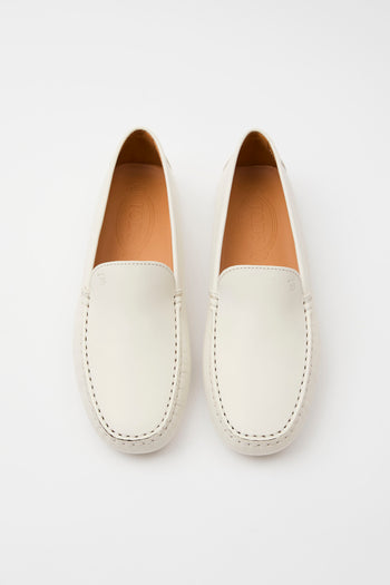 Tod's Mocassino Bianco Calce Donna - 4