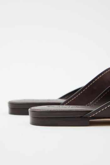 Tod's Ciabatta Palissandro Donna - 6