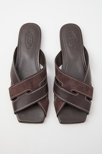 Tod's Ciabatta Palissandro Donna - 8