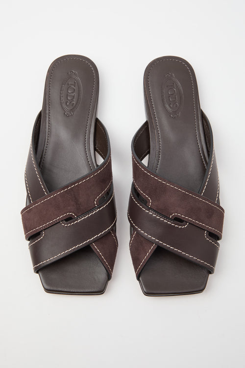 Tod's Ciabatta Palissandro Donna