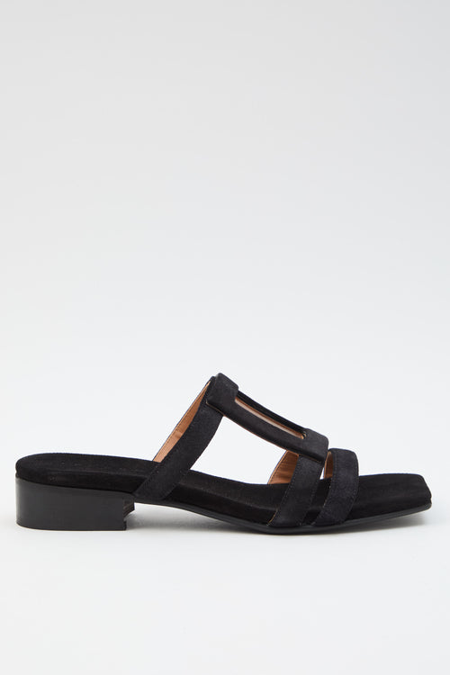 Tre Emme Ciabatta Nero Donna