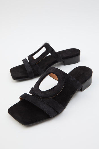 Tre Emme Ciabatta Nero Donna - 7