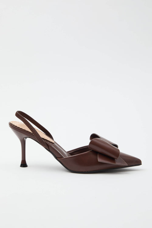Tre Emme Slingback Brown Donna