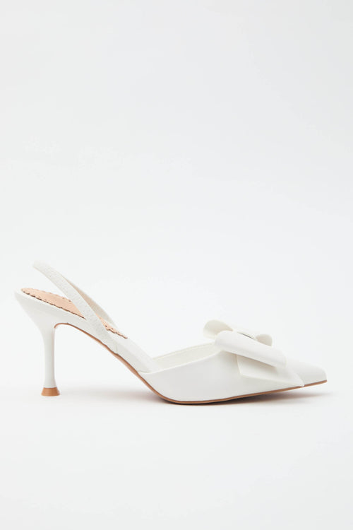 Tre Emme Slingback White Donna - 2