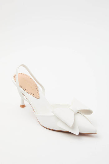Tre Emme Slingback White Donna - 3