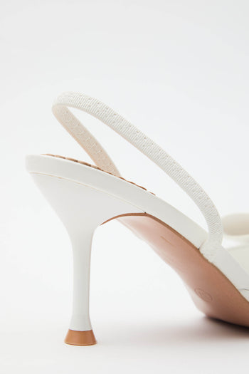 Tre Emme Slingback White Donna - 4