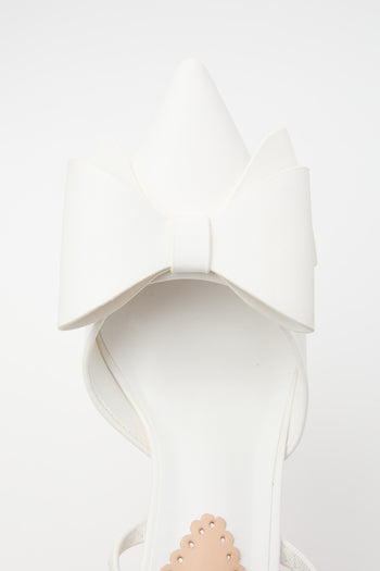 Tre Emme Slingback White Donna - 7
