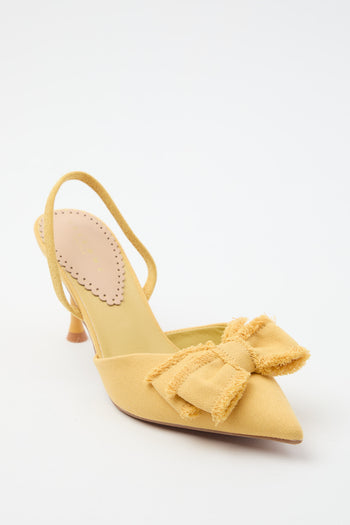 Tre Emme Slingback Yellow Donna - 3