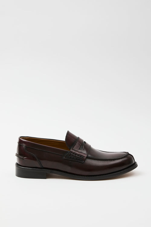 Tre Emme Mocassino Bordeaux Uomo