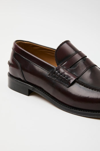 Tre Emme Mocassino Bordeaux Uomo - 4