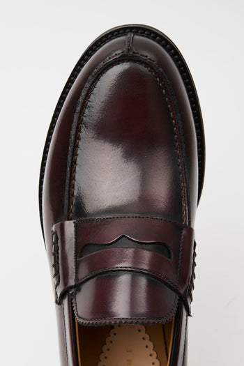 Tre Emme Mocassino Bordeaux Uomo - 7