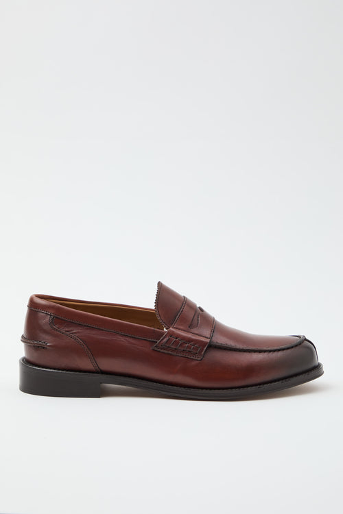 Tre Emme Mocassino Legno Uomo