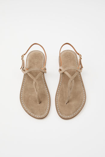 Tre Emme Sandalo Taupe Donna - 4