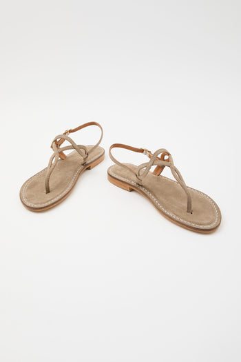 Tre Emme Sandalo Taupe Donna - 6