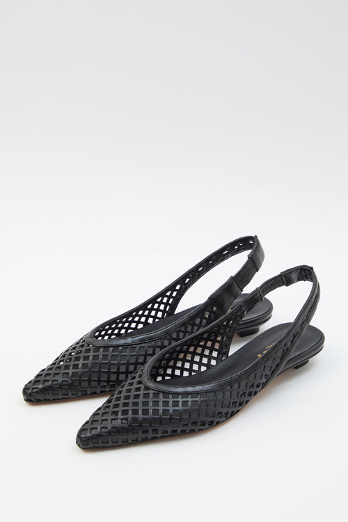 Tre Emme Slingback Nero Donna - 2