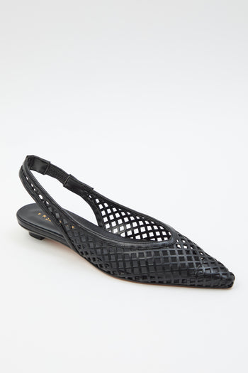 Tre Emme Slingback Nero Donna - 5