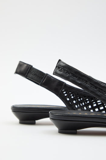 Tre Emme Slingback Nero Donna - 7