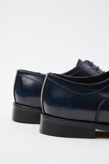 Tre Emme Stringata Blu Uomo - 4