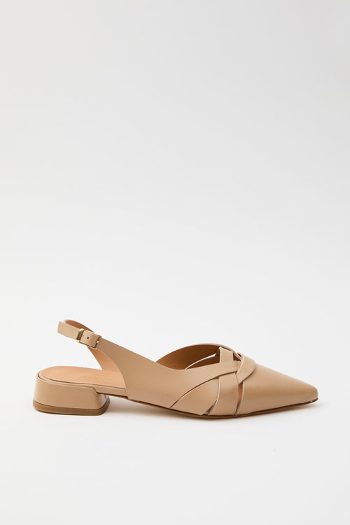 Tre Emme Slingback Legno Donna