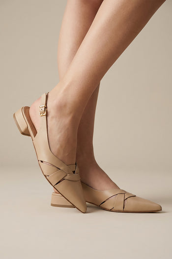 Tre Emme Slingback Legno Donna - 10