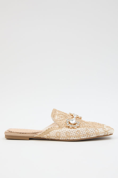 Tre Emme Ciabatta Beige Donna