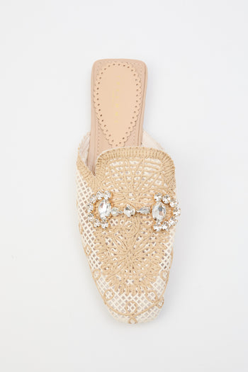 Tre Emme Ciabatta Beige Donna - 3