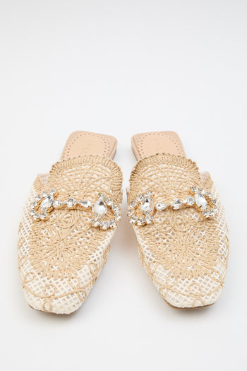 Tre Emme Ciabatta Beige Donna - 6