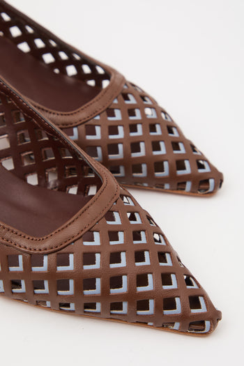 Tre Emme Slingback Choco/avio Donna - 3