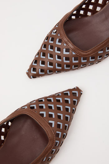 Tre Emme Slingback Choco/avio Donna - 4