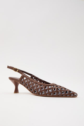 Tre Emme Slingback Choco/avio Donna - 7