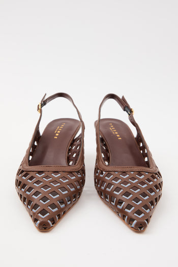 Tre Emme Slingback Choco/avio Donna - 9