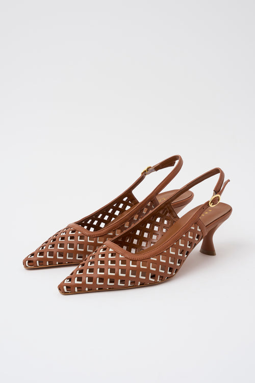 Tre Emme Slingback Cuoio/latte Donna - 2