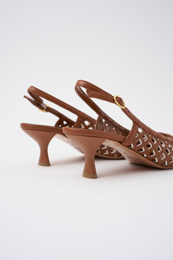 Tre Emme Slingback Cuoio/latte Donna - 4