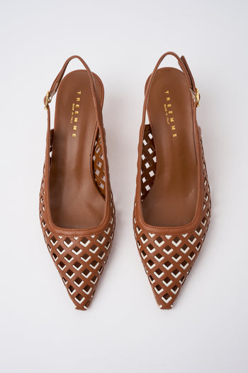 Tre Emme Slingback Cuoio/latte Donna - 5