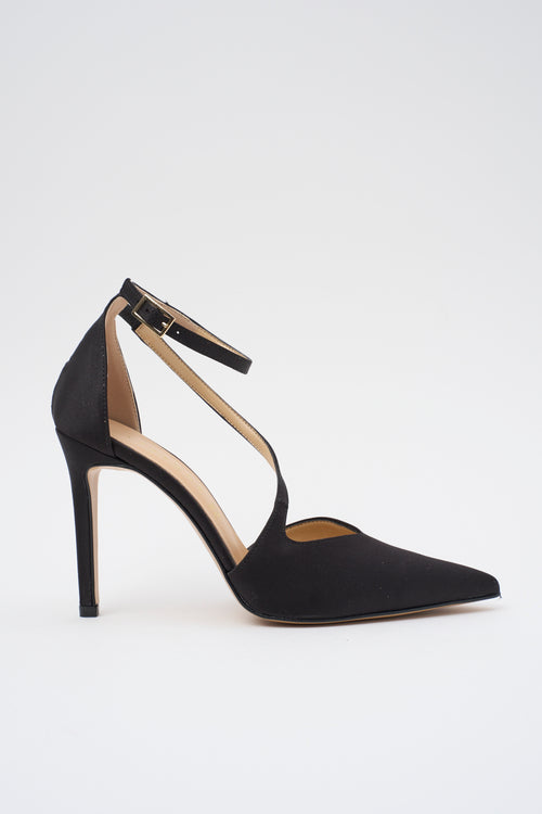 Tre Emme Slingback Nero Donna