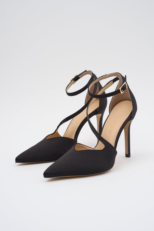 Tre Emme Slingback Nero Donna - 2