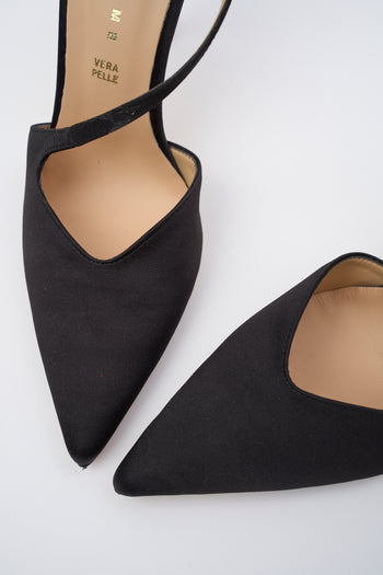 Tre Emme Slingback Nero Donna - 3
