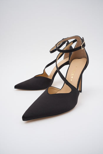 Tre Emme Slingback Nero Donna - 5
