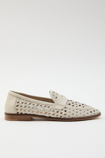 Tre Emme Mocassino Off White Donna - 3