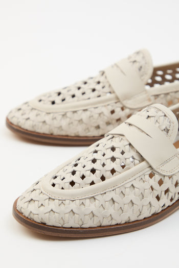 Tre Emme Mocassino Off White Donna - 4