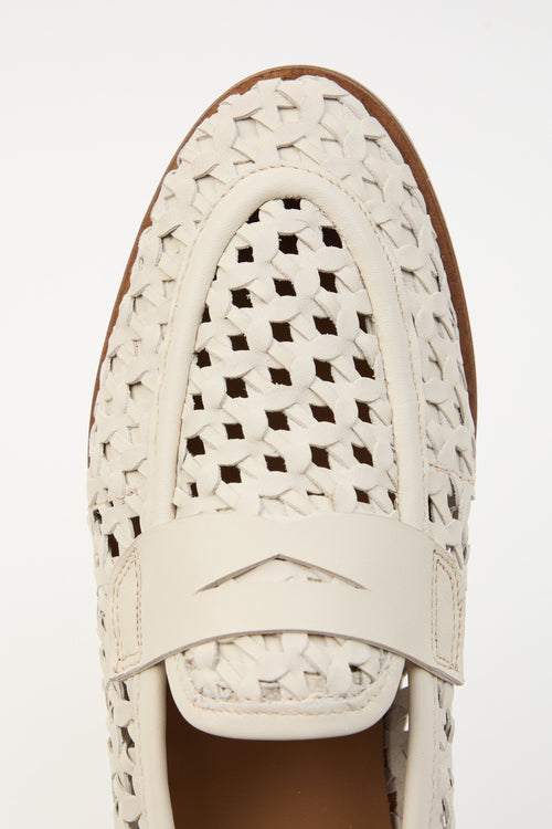 Tre Emme Mocassino Off White Donna