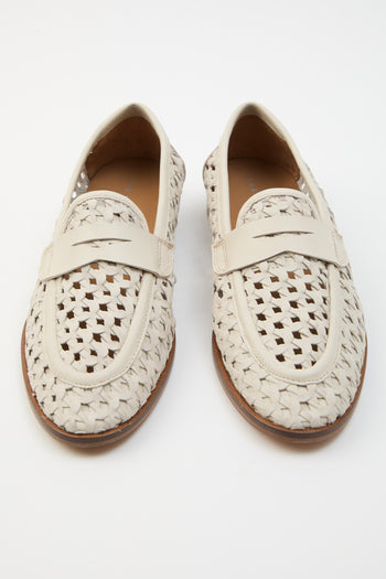 Tre Emme Mocassino Off White Donna - 7