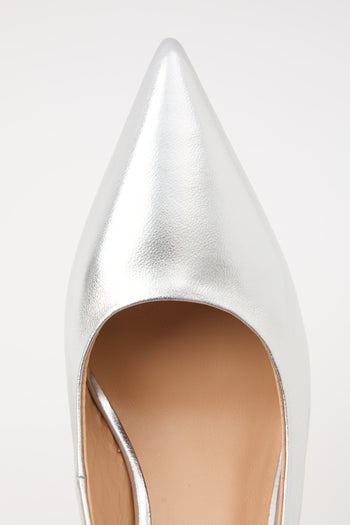 Tre Emme Slingback Argento Donna - 5
