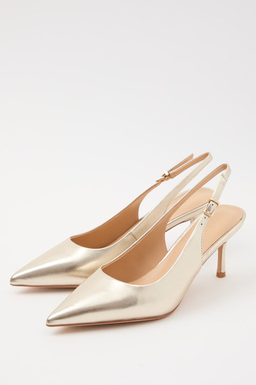 Tre Emme Slingback Platino Donna - 2
