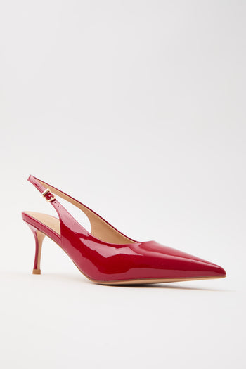 Tre Emme Slingback Rosso Donna - 6