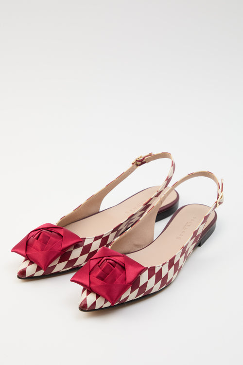 Tre Emme Slingback Bordeaux Donna - 2