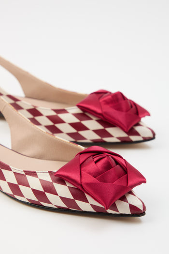 Tre Emme Slingback Bordeaux Donna - 3