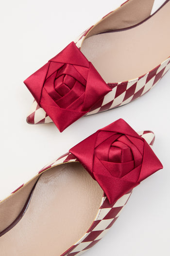 Tre Emme Slingback Bordeaux Donna - 5