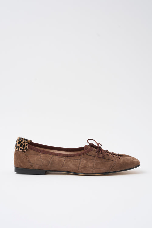 Tre Emme Ballerina Cioccolato Donna